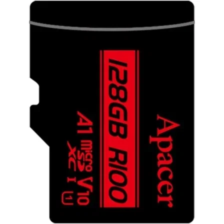 Apacer Tarjeta de Memoria 128GB microSDXC UHS-I con Adaptador Apacer Tarjeta de Memoria 128GB microSDXC UHS-I con Adaptador